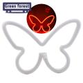 Green forest LED Neon Sign er Free erfly Shaped Neon Sign Lamp Wall Ornament. 