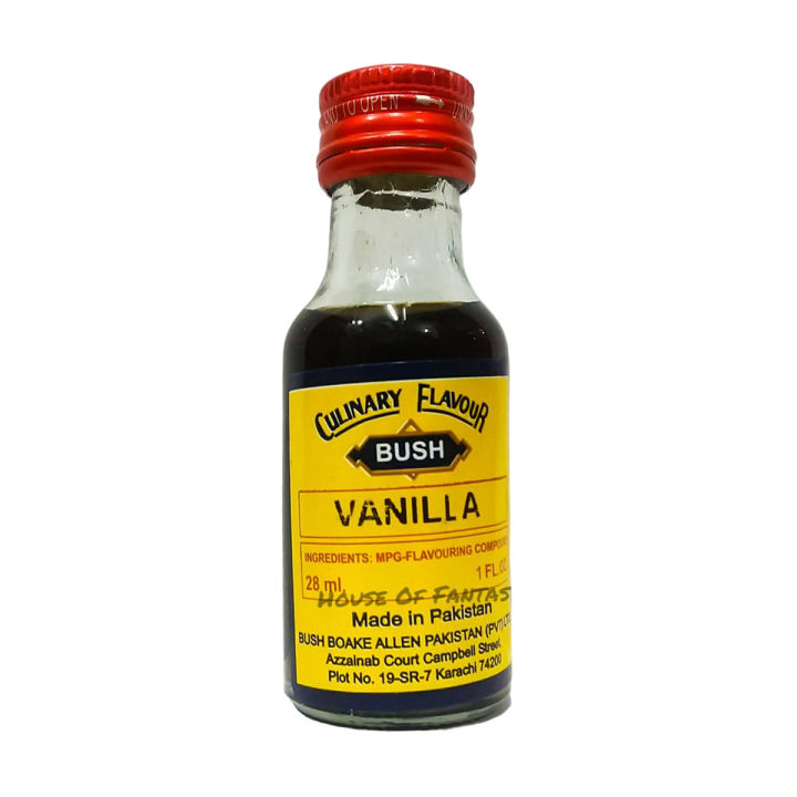 Bush vanilla Flavor  28ml Culinary Flavor For Baking &Cooking