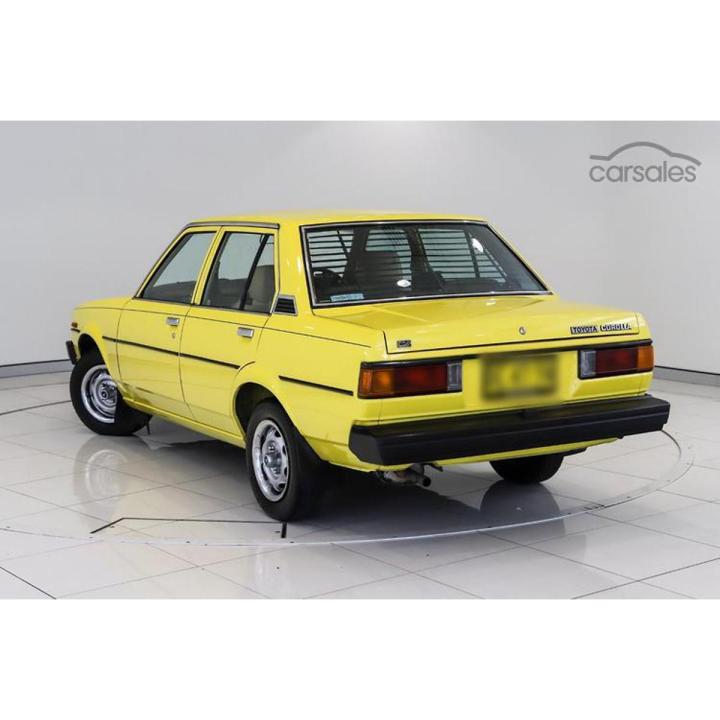 Toyota Corolla 1980 KE70 Back light Tail Light Covers Set of 4 pcs