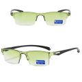 New Anti Blue Ray Reading Glasses Smart Automatic Zoom Reading Glasses Autofocus Power +1.0(100) ~ +4.0(400) Half-Rim Unisex. 