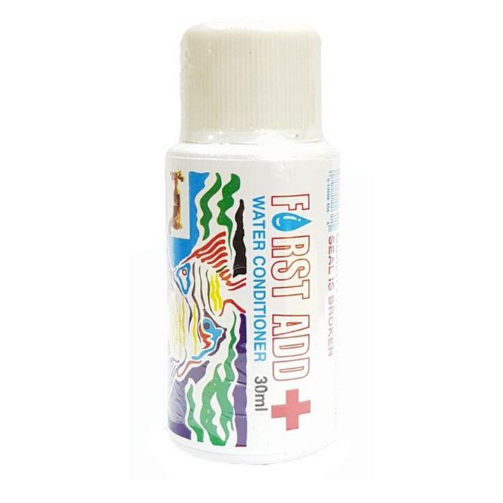 Aquarium Water Treatment - FIRST ADD PLUS (Water Conditioner) 30ml - Aqua Pharma’s
