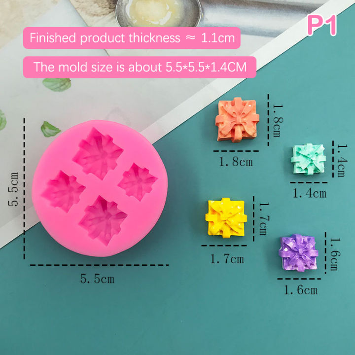 1Pc Food Shape Molds Waffles Cookie Cheese Chocolate Chip Donuts Cake Decorating Tools Soft Silicone Creative Fondant Mold
