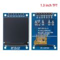 TFT Display 0.96/1.3/1.44/1.77/1.8/2.4/2.8 inch IPS 7P SPI HD 65K TFT Full Color LCD Module ST7735 Drive IC 80*160 For Arduino. 