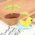 1Pc Cute Bean Sprouts Duck Crochet Hair Clip Handmade Princess Girls Hairpins GJCUTE. 