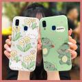 cute TPU Phone Case For Samsung Galaxy A30/A20/M10s colorful Skin feel silicone Solid color Fashion Design Soft Case. 