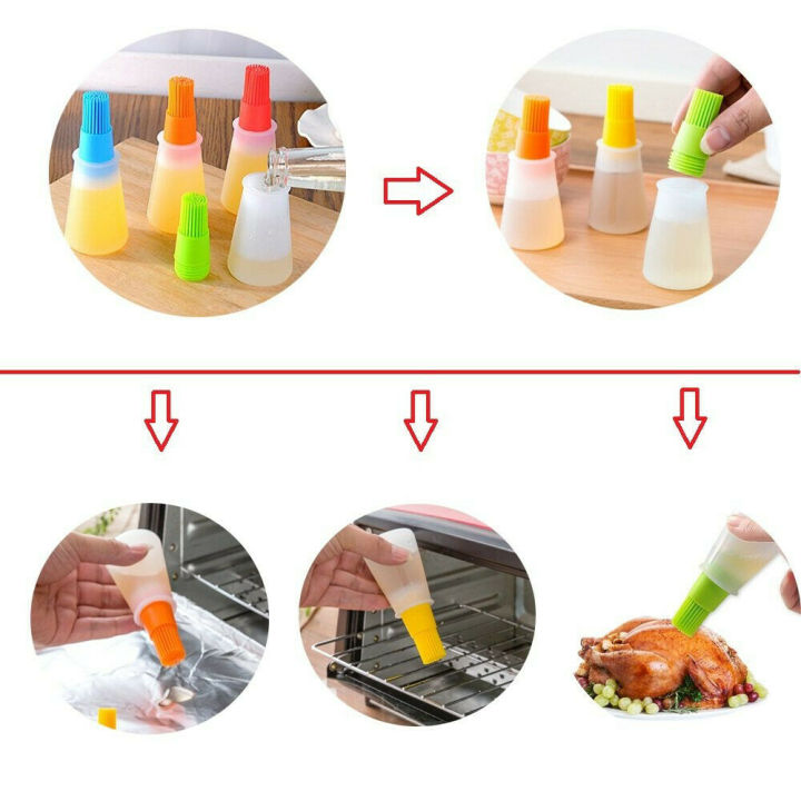 Kitchen%20Accessories%201Pcs%20Silicone%20oil%20brush%20liquid%20grill%20bottle%20baking%20brushes%20cake%20pastry%20oil%20pen%20BBQ%20utensil%20basting%20brush%20oil%20bottle%20silicone%20oil%20bottle%20with%20Brush%20-%20Random%20Color%20-%20Image%209