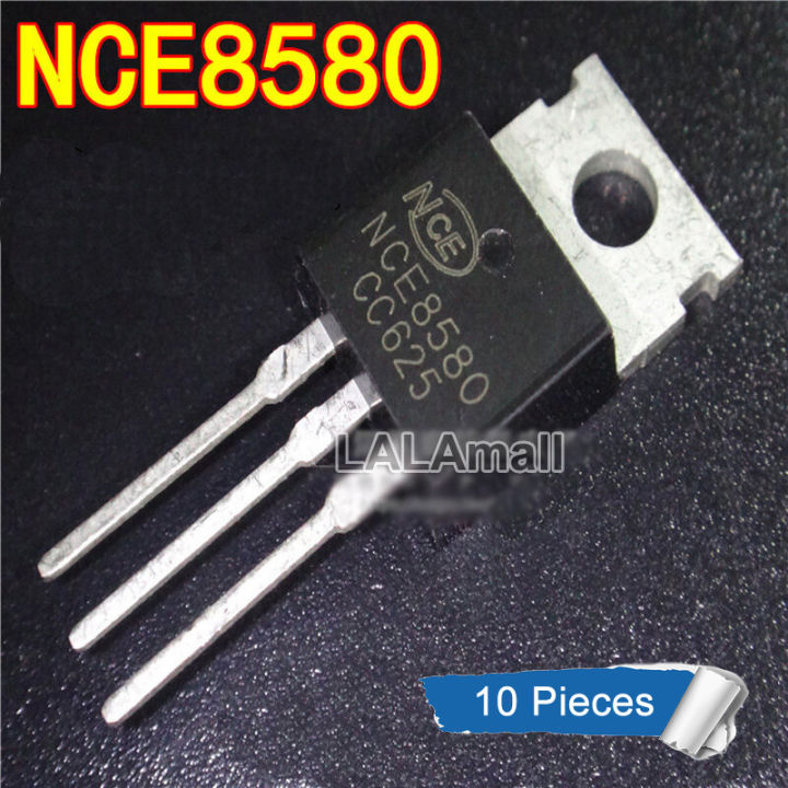 10pcs NCE8580 TO220 NCE 8580 TO-220 85V/80A N-channel MOSFET Transistor new original