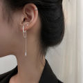 Prevent Allergy 925 Silver Needle Tassel Round Bead Long Drop Earring For Women Party Wedding Jewelry eh1047. 