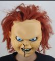 Chucky Mask made by rubber from the movie Childs Play 2 best for Halloween Parties. 