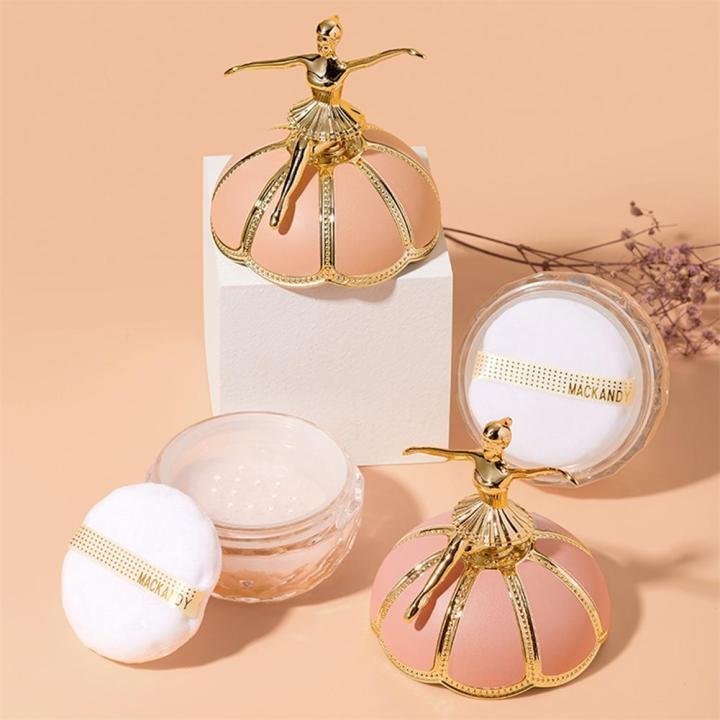 Air Sensitive Ballet Makeup Loose Setting Powder Long-lasting Base Face Control Shimmer Matte Foundation Coverage Oil V1D0 kming