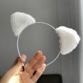 Cute Cat Ears Cartoon Fashion Plush Ears Super Cute Girl Hair Accessories Hair Band Headband. 