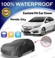 ( Ek he dafa Achi Chez le len ) Honda City Car Top Cover 100% Water Dust Proof Scratchless Sunlight Resistant Long Life QUALITY - Full Body Car Cover. 