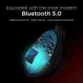 Lenovo HD200 Bluetooth Earphone Over-Ear Foldable Wireless Headphones Noise Cancellation HiFi Stereo - Black. 