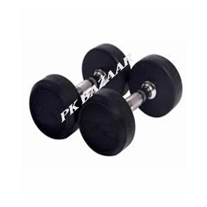 4KG 8KG Unique Stylish Rubber Coated Dumbbell Fitness Home Gym Home Exercise Dumbell