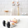 Wall Storage Organization Hook Power Plug Socket Holder Punching Adhensive Household Storage Rack Hook Cook Holder. 