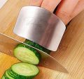 Finger Protector Safe Slice Fruits Vegetables Steel Kitchen Cooking Tools. 