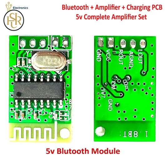 (Combo Of 2 Product ) Mini Bluetooth Module + Pam 8403 Mini Amplifier ...