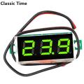 0.28 Inch 2.5V-40V Mini Digital Voltmeter Voltage Tester Meter LED Screen Electronic Parts Accessories Digital Voltmeter. 