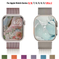 Milanese Loop for apple watch band 44mm ultra-2 49mm 45mm 40mm 41mm 42-44 mm starlight bracelet iwatch series 9 8 7 6 SE 5 4 3 2 Girlymax Store. 