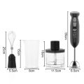 RAF Cheap Wholesale 4 IN 1 Food Chopper Electric Hand Held Food Mixers Set Portable Blender With Bowl and Beaker. 