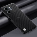 Quiberk for Infinix Smart 9 HD / Hot 50i Soft Carbon Fiber Beetle Pattern Shockproof Slim Back Protective Case Cover. 