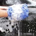 Pack of 2pcs -Micro Fiber Car Wash Glove Duster Car Cleaner Microfiber Bike Cleaning Glove Household. 