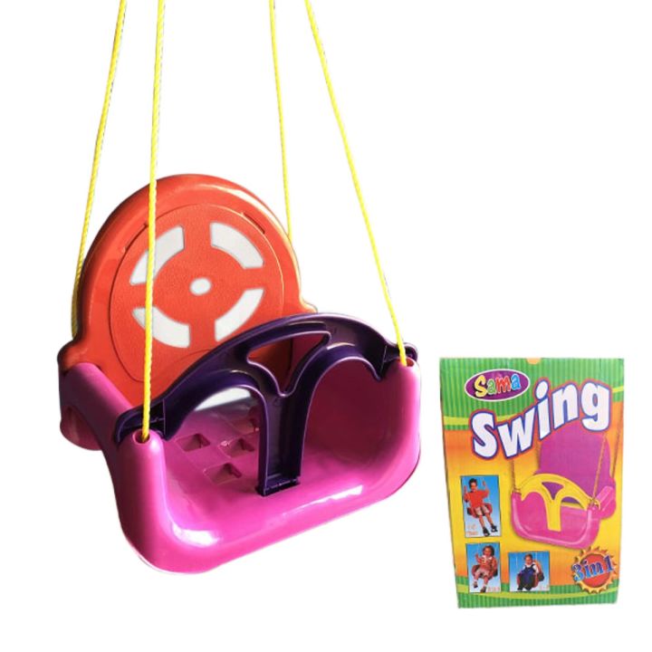 Baby%203%20in%201%20Swing%20Jhoola%20For%20Kids%20-%20Multicolour%20-%20Image%202