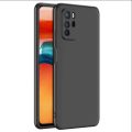 Xiaomi Redmi Note 10 Pro 5G Soft Silicon Matte Black Back Cover Case Airbag Antishock With Camera Protection Bump. 