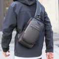 Boy's Fashion Youth Chest Bag New Artical Men's Motorcycle Bag Oxford Cloth Cross Body Bag. 