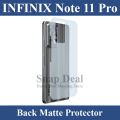Infinix Note 11 Pro Carbon Fiber Back Matte Skin. 