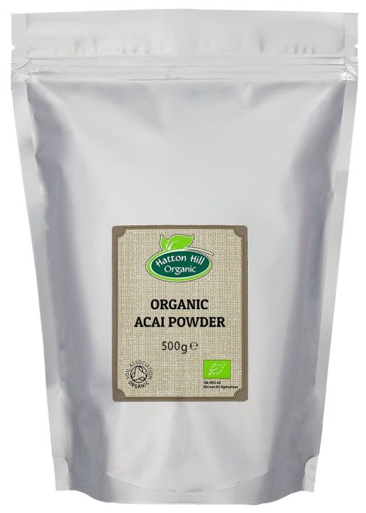 Organic Acai Berry Powder 500g - Freeze Dried - by Hatton Hill Organic ...