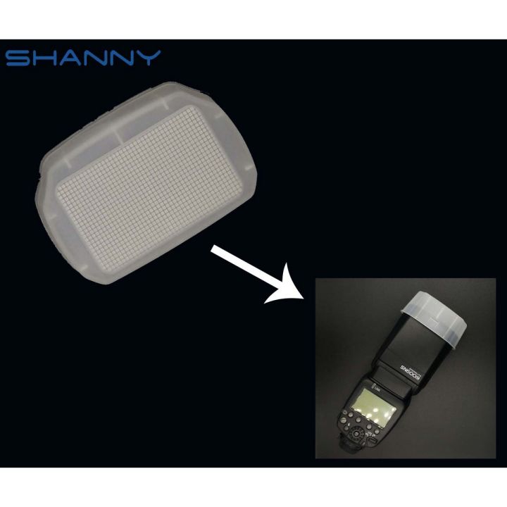 SHANNY Original Bounce Flash Diffuser Softbox for SN600SC SN600EX-RT SN600C SN600N Flash Speedlite