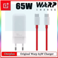 OnePlus 9 Pro 8T Warp Charge 65W Warp Charger with Quick Rapid Charge Power Charger AC Adapter Power Adapter White EU US UK Warp Charger Type C To Type C Cable 65w One Plus 9R 8 T 8 pro 7T. 