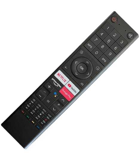 Changhong Ruba Smart LED Remote Without Voice Command with Netflix & YouTube & Prime Video & Google Play Button