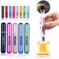 5ml Perfume Atomizer Spray Bottle (metal body) For Travel Mini Perfume Refills Empty Spray Perfume Container. 