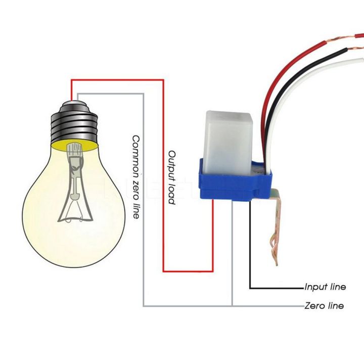 AS-10-220 Photocell Street Light Switch Auto On Off
