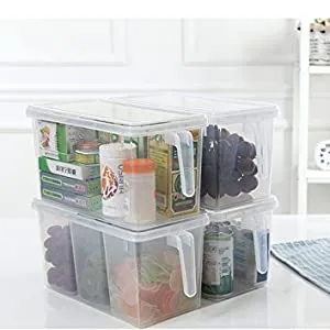 Kitchen%20Storage%20Containers%20with%20Handle,%20Plastic%20Food%20Storage%20Organizer%20Boxes%20with%20Lids%20for%20Refrigerator,%20Fridge,%20Freezer%20Cabinet%20Desk,%201%20Pcs%20Container%20Set%20Food%20Organizers%20with%20Lid%20and%202%20Removable%20Bins%20-%20Image%203