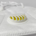 HAAN + HAAN Single KN95 Mask Premium Quality Protective 5 Layer Filter. 