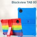 Soft Cover for Blackview Tab 80 10.1 inch Tablet Case Silicon Stand Protective Shell for Blackview Tab80 2023. 