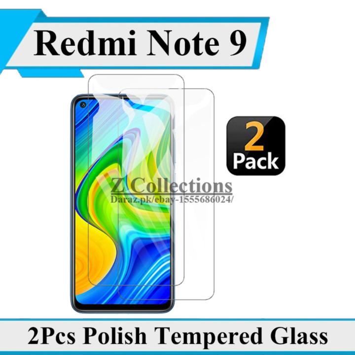 2Pcs Xiaomi Redmi Note 9 Tempered Glass Screen Protector Premium High Quality Polish Glass For Redmi Note 9