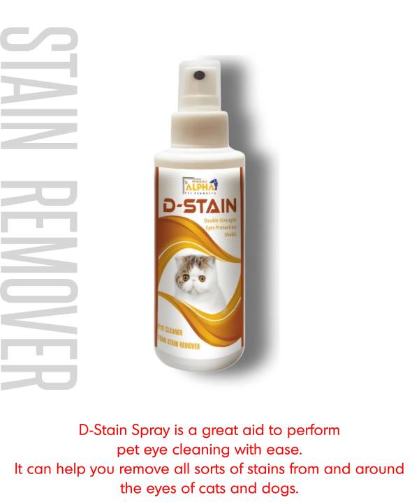 CAT & DOG EYE CLEANER - D-STAIN REMOVER - 120ML