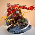 Attack on Titans Action Figure Statue Customized Hand Painted Anime. 
