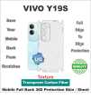 VIVO Y19s full Back 360 Protection skin wrap / protection sheet with camera and 4 sides protection top quality. 