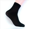Cheng Heng 10 pairs/bag new hot sale summer men's socks thin section casual socks silk socks 5 colors Men's middle tube socks. 