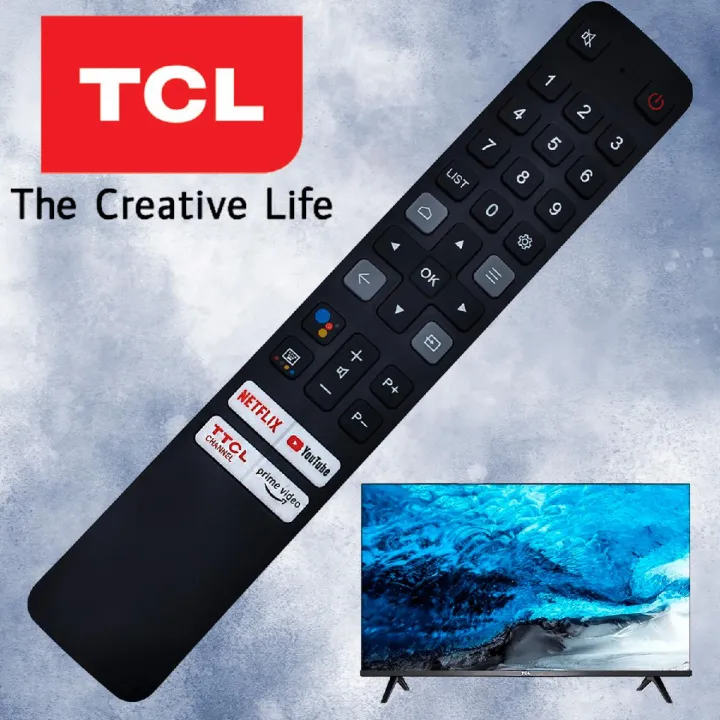 Tpl Tv Remote Control TCL Smart LED TV Remote Control Without Voice Command With Youtub and ...