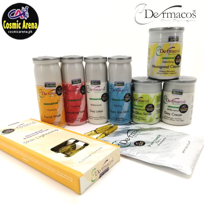 Dermacos Facial Set Complete Facial Pack Of 9 Products