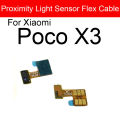 Light Proximity Sensor Ambient Flex Cable For Xiaomi Mi Poco F3 F2 X3 M3 Pro Led Notification Light Flex Ribbon For Pocophone F1. 