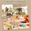 Handmade Paper Sheets 100Pcs Vintage Craft Paper Sheets For Calligraphy Drawing Writing Art. 