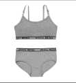 Teenag Girls Training Bras Panties Sets Kids Cotton Underwear Set School Students Bra Vest and Panties Children Sports Bra 8-16Y. 
