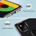 Google Pixel 4A (4G) Back Cover Crystal Transparent Soft Clear Silicon Ultra Thin Protective Case. 